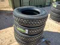 (4) Unused Lexmont Truck Tires 295/75 R 22.5