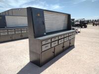 Unused 10Ft Work Bench Cabinet