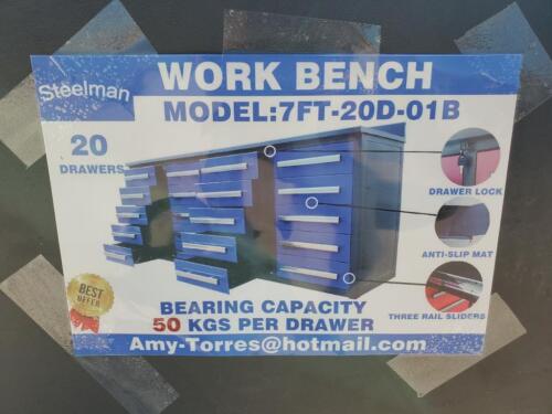 Unused Steelman 7Ft Work Bench