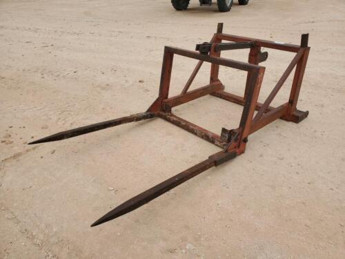 Folding 3-Point Bale Forks