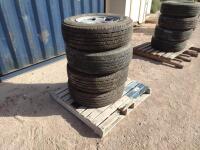 (4) Wheels w/Tires 245/75R17