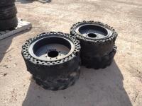 (4) Skid Steer Wheels