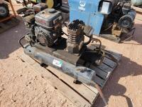 Gas Powered Air Compressor, Twin Tank