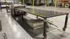 54" x 16' Work Table, Height Adjustable on Wheels - 2
