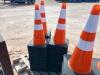 (50) Unused Safety Traffic Cones - 3