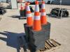 (50) Unused Safety Traffic Cones