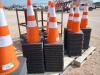 (50) Unused Safety Traffic Cones - 3