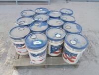 (14) Buckets of Hydraulic Oil