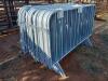 Unused Diggit Portable Galvanized Construction Site Fence- 4ft x 7ft Sections (80) Sections - 7