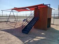 Unused Playground Swing Set