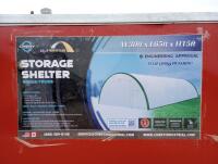 Unused Gold Mountain Storage Shelter W30ft x L65ft x H15ft