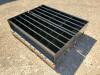 (2) 4Ft Unused Metal Bolt Bins