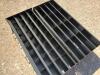 (2) 4Ft Unused Metal Bolt Bins - 5