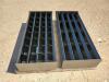 (2) 4Ft Unused Metal Bolt Bins - 2