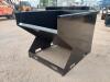 Unused 2 CY. Skid Steer Hooper w/Fork Pockets