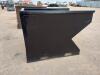 Unused 2 CY. Skid Steer Hooper w/Fork Pockets - 4