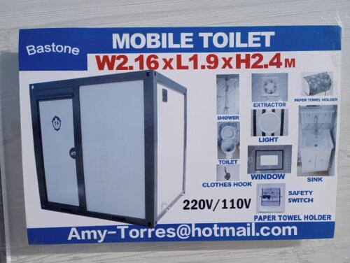 Unused Bastone Portable Toilet w/ Shower