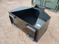 Unused 3/4'' CY. Concrete Placement Bucket