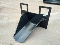 Unused 40'' Skid Steer Spade Bucket