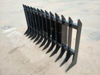 Unused 70'' Root Rake (Skid Steer Attachment)