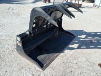 Quick Attach Double Hydraulic Cylinder Grapple Bucket