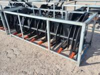 Unused Greatbear 78" Hydraulic Root Grapple (Skid Steer Attachment)