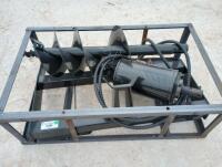 Unused Mower King Skid Steer Auger