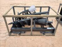 Unused Mower King SSECAG-Y Heavy Duty Skid Steer Auger
