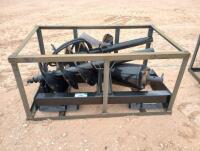 Unused Mower King SSECAG-Y Heavy Duty Skid Steer Auger