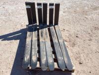 (1) Set Unused 47” Forklift Forks