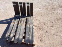 (1) Set Unused 47” Forklift Forks