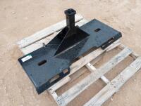 Unused 2'' Hitch Receiver (Skid Steer Attachment)