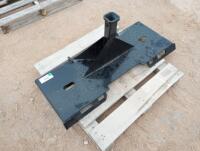 Unused 2'' Hitch Receiver (Skid Steer Attachment)