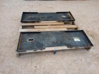 (2) Unused Formed Skid Steer Frames