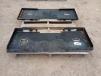 (2) Unused Formed Skid Steer Frames