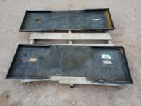 (2) Unused Formed Skid Steer Frames