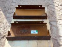 (2) Unused Mini Skid Steer 1/4'' Frames