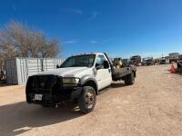 2005 Ford F-550 Flatbed Pickup