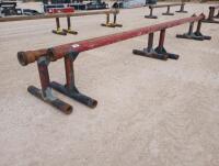 (2) 20ft Heavy Duty Pipe Racks