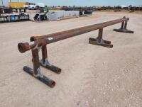 (2) 20ft Heavy Duty Pipe Racks