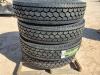 (4) Unused Lexmont Truck Tires 11 R 24.5 - 3