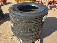 (4) Unused Lexmont Truck Tires 11 R 22.5