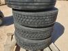 (5) Truck Wheels w/(4) Tires - 2