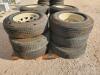 (12) Wheels w/ Foam Filled Tires 215/75 D 14 - 4