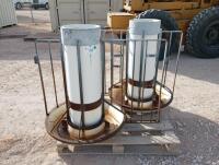 (2) Hog Feeders