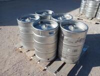 (5) Used Kegs