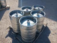 (5) Used Kegs