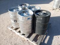 (5) Used Kegs